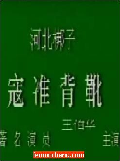 《寇准背靴》绝版珍藏全场王伯华主演下载