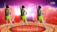 吕芳广场舞《张灯结彩》正背面演示下载