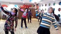 舞灵美娜子广场舞山歌好比春江水： 排练版 变