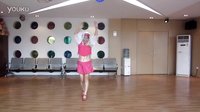 舞灵美娜子广场舞 《多情的山丹》正面演示