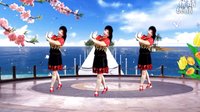 吕芳广场舞 《你是天上给我的礼物》正背面