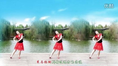 金灿灿广场舞《花开的时候你就来看我》高清