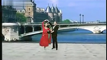 杨艺广场舞2015新舞交谊舞中三步舞蹈