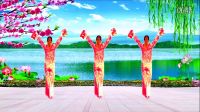 玫香广场舞《老妹你真美》手绢背面演示下载