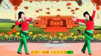 吕芳广场舞简单优美好学《九月九的酒》正背面加分解动作下载
