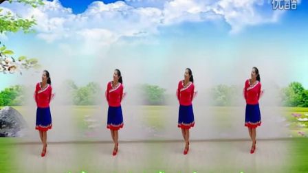 金灿灿广场舞《草原走出的姑娘》附背面演示高清下载