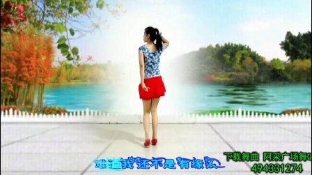 阿采广场舞《一吻红尘》水兵风格 背面演示下载