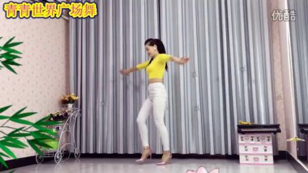 青青世界广场舞 大众韵律《DJ你傻不傻》 附背面下载