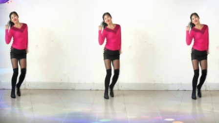 简单动感步子舞DJ《开火车摇》48步 阿采广场舞原创 有教学背面下载