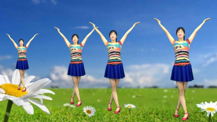 阿采广场舞《一路花开》全国排舞中心推广曲目下载