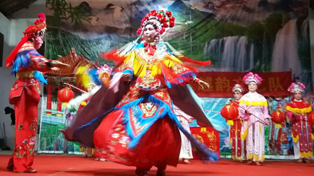 婺剧《樊梨花守寒江》吴彩仙等 东阳市江滨
