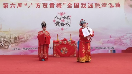 黄梅戏《女驸马》选场（洞房）表演者 袁江荣  