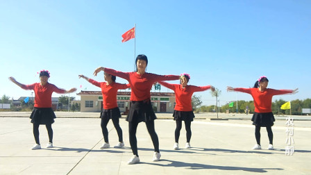 农村辣妈广场舞《为爱疯狂》大气优美时尚动