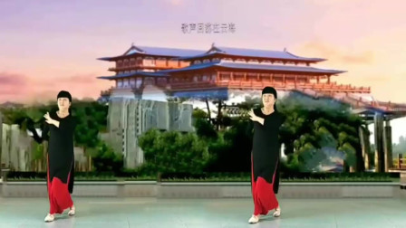 云裳广场舞《情歌美》沚水老师原创优美简单民族风 喜子演示版下载