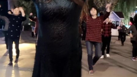 舞灵美娜子广场舞《都说DJ》夜舞版 高清下