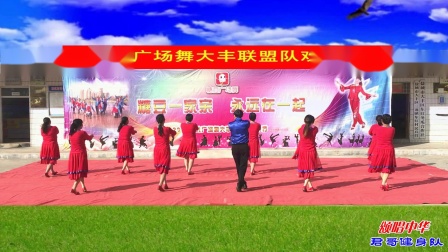 青儿广场舞《颂唱中华》大丰联盟队之君哥健身队下载