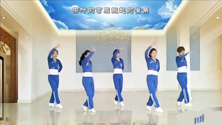 云裳广场舞《情歌对唱》花语老师原创大众健身舞下载