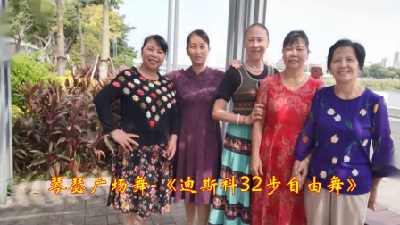 琴瑟广场舞《迪斯科32步自由舞》好听好看简