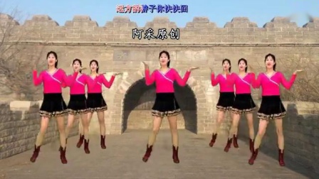 阿采广场舞教学 《吉祥中国年》教学视频简单好学高清下载下载