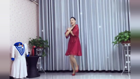 广场舞《DJ永恒的承诺》正面演示 青青世界广场舞下载