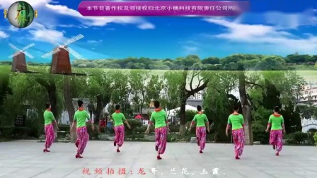 刘荣广场舞《九九艳阳天》迎七一 简单易学红歌下载