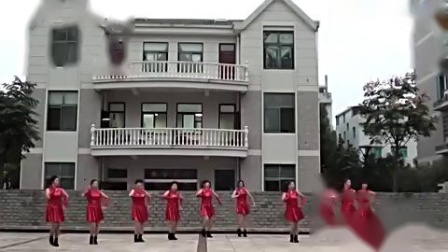 茉莉广场舞《暖暖的幸福》变队形