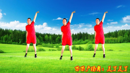 迪斯科广场舞《美了美了》舞步动感十足