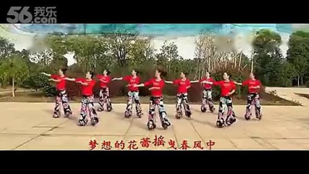 动动广场舞 《 最炫中国梦》 正面分解演示下载