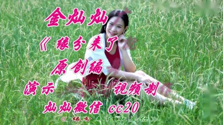 金灿灿广场舞《缘分来了就是你》原创教学32步下载