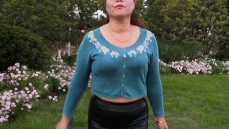 舞灵美娜子广场舞 《一首花桥流水献给大家