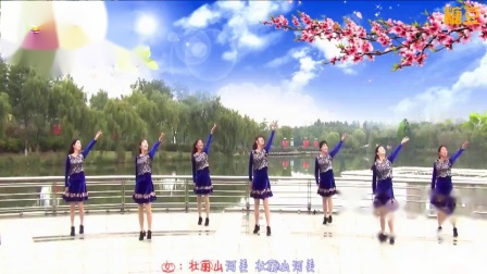 青儿广场舞《山河美》原创正能量健身舞活力健身操附教学下载