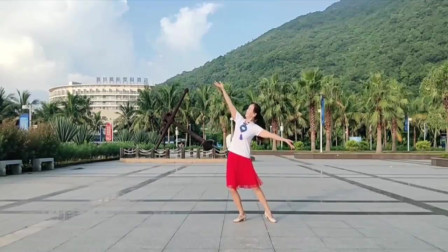 云裳广场舞《余情未了》花语老师原创入门级优美形体舞 舞缘演绎下载