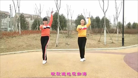 云裳广场舞《唱天籁》沚水老师原创动感健身舞下载