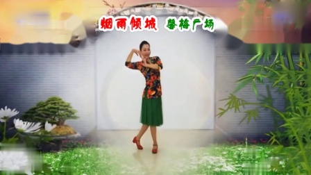 馨梅广场舞 2016健身 舞曲 《烟雨倾城》教学视频基础步慢动作分解法下载