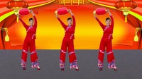 玫香广场舞 《吉祥中国年》灯笼舞 喜庆欢快正背面演示下载