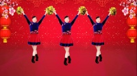 玫香广场舞《幸福吉祥中国年》喜庆花球舞 动感欢快优美大气下载