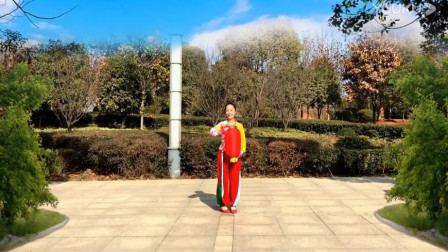 春英广场舞《欢欢喜喜过大年》（分解动作演示）教程初级舞步视频下载