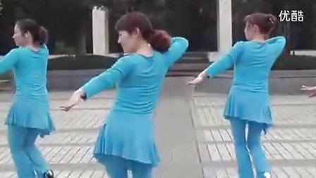 周思萍广场舞《康定情歌》（正反面）教学视频基础步慢动作分解法下载