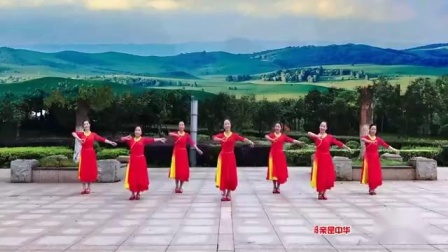 春英广场舞《母亲是中华》教学视频基础步慢动作分解法下载