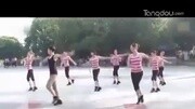 博白廖弟广场舞系列《玻璃夕阳》适合在家里跳的减肥舞下载