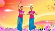 糖豆广场舞教程视频大全下载《月亮弯弯在天边》48步民族操下载