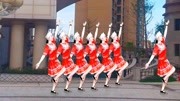 最简单的广场舞4步分解《纳西欢歌》民族舞