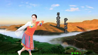 云裳最新广场舞发布《天上西藏》花语原创优美大气藏族舞 梦幻的羽演示版下载