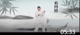 八法五步太极拳背向带口令演练（赵文卓演练）mp