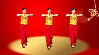 玫香广场舞《送祝福》动感欢快 正背面演示下载