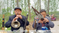唢呐老艺人演奏《十二月哭灵》吹得撕心裂肺