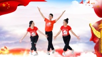 糖豆广场舞课堂《各族儿女心向党》民族风舞