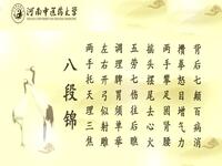 河南中医药大学八段锦教学
