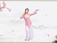糖豆广场舞课堂《你像三月桃花开》优美古典