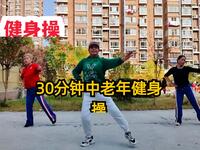 30分钟中老年健身操 瘦胳膊 瘦腿 瘦全身